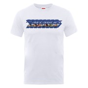 Marvel Avengers Men's Age of Ultron Classic Blue Logo T-Shirt - White