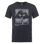 Star Wars Men's Darth Vader Dark Side T-Shirt - Charcoal