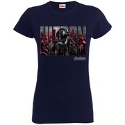 Marvel Women's Avengers Age of Ultron Ultron T-Shirt - Navy