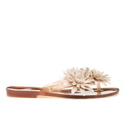 Melissa Women's Harmonic Bloom Flip Flops - Champagne