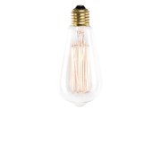 Nkuku Squirrel Cage Screw Filament Light Bulb - 13 x 6cm