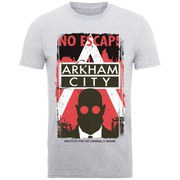 DC Comics Batman Arkham Men's T-Shirt - Heather Grey