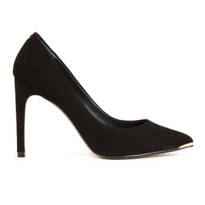Ted Baker Women's Neevo 4 Suede Pointed Court Shoes - Black