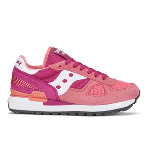 Saucony Women's Shadow Original Trainers - Pink/Red