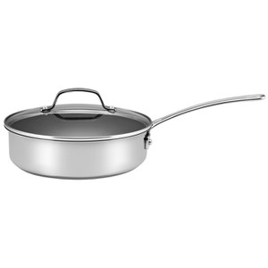 Circulon Genesis Stainless Steel Covered Saute Pan (24cm)