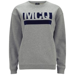McQ Alexander McQueen Women's Classic Sweatshirt - Grey Melange