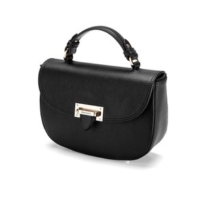 Aspinal of London Women's Lottie Letterbox Chain Shoulder Bag - Black