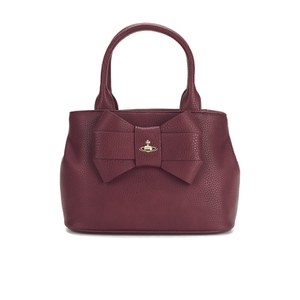Vivienne Westwood Women's Bow Tote Bag - Bordeaux