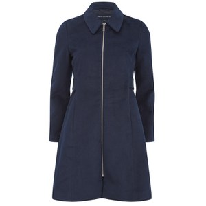 French Connection Women's Atomic Coat - Nocturnal