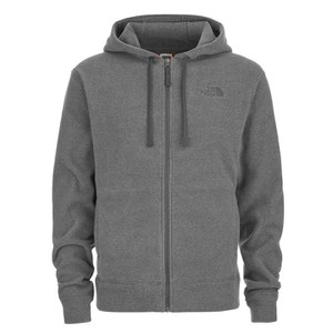 The North Face Men's 100 Embro Full Zip Hoody - Graphite Grey