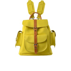 Grafea Suntan Backpack - Yellow