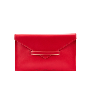 Aspinal of London Women's Envelope Purse - Red