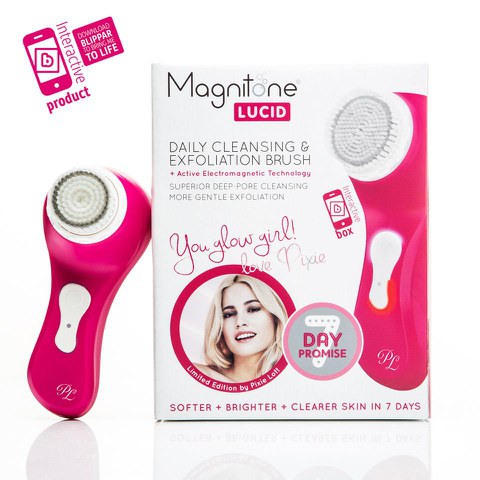 Magnitone Lucid Facial Brush Pink - Limited Edition by Pixie Lott (Travel Size)