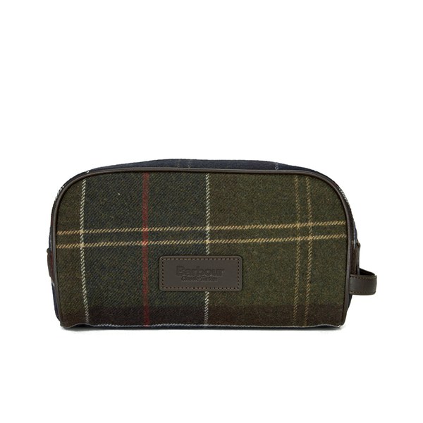 Barbour Men's Tartan Wash Bag - Classic Tartan: Image 01