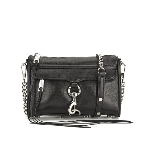 Rebecca Minkoff Women's Mini M.A.C. Leather Cross Body - Black: Image 01