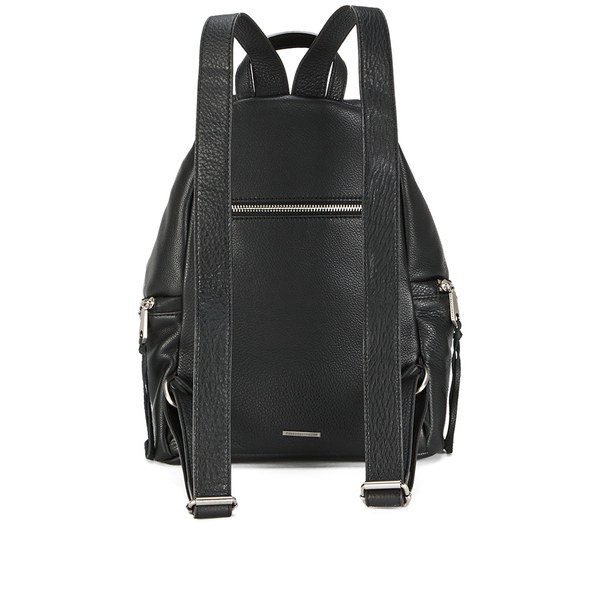 Rebecca Minkoff Women's Julian Backpack - Black/Silver Hardware: Image 41