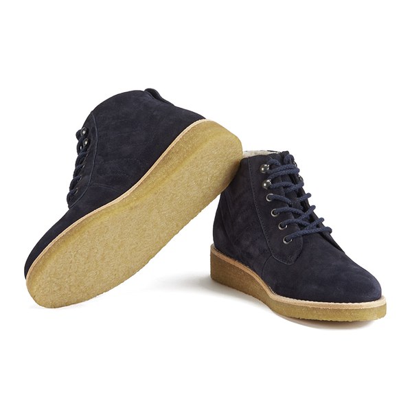 j crew leather winter boots with wedge crepe sole