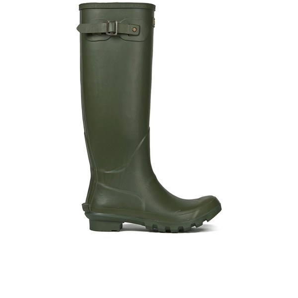 barbour tartan wellies