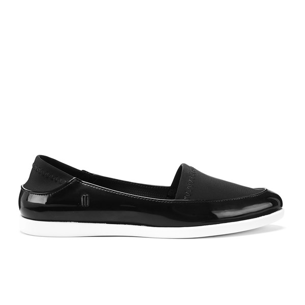 Melissa Women's Space Sport Pointed Flat Slip On Pumps - Black/Black: Image 01