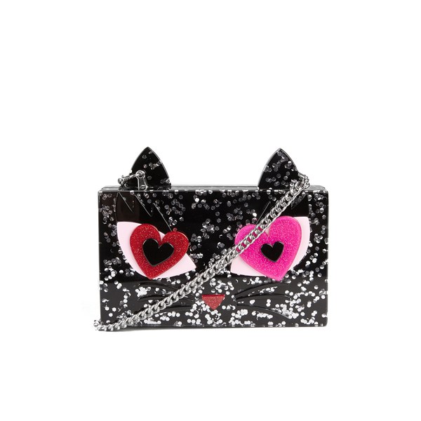Karl Lagerfeld Women's K/Choupette Love Minaudiere Clutch - Black: Image 01