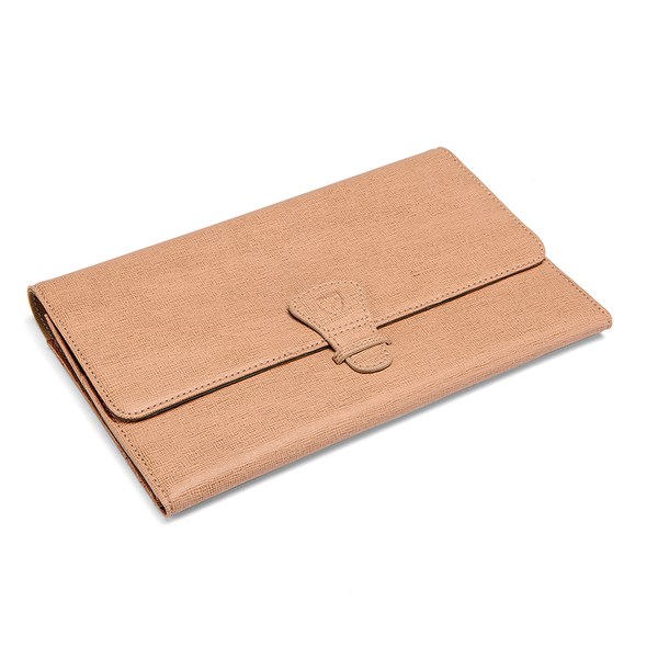 Aspinal of London Classic Travel Wallet - Deer Brown: Image 01