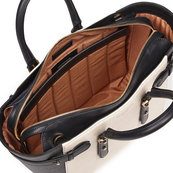 Aspinal of London Women's Marylebone Medium Tote Bag - Monochrome Mix: Image 51