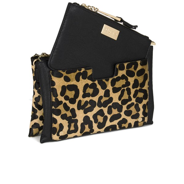 Dune Electra Clutch Bag - Leopard: Image 21