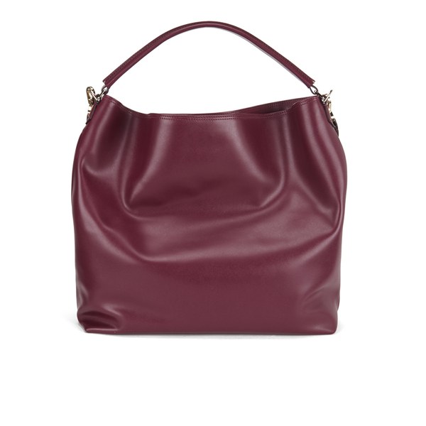 Paul Smith Accessories Women's Crossbody Leather Hobo Bag - Raspberry: Image 41