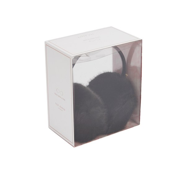 Ted Baker Women's Toree Faux Fur Ear Muffs - Black: Image 31