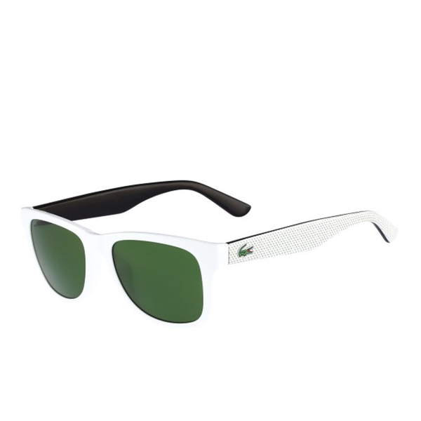 Lacoste Unisex Wayfarer Sunglasses White Free UK Delivery over £50