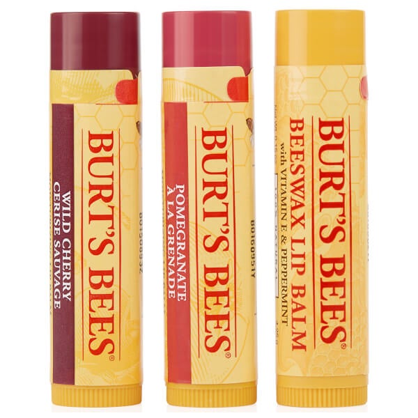 burts bees trio tin gift set
