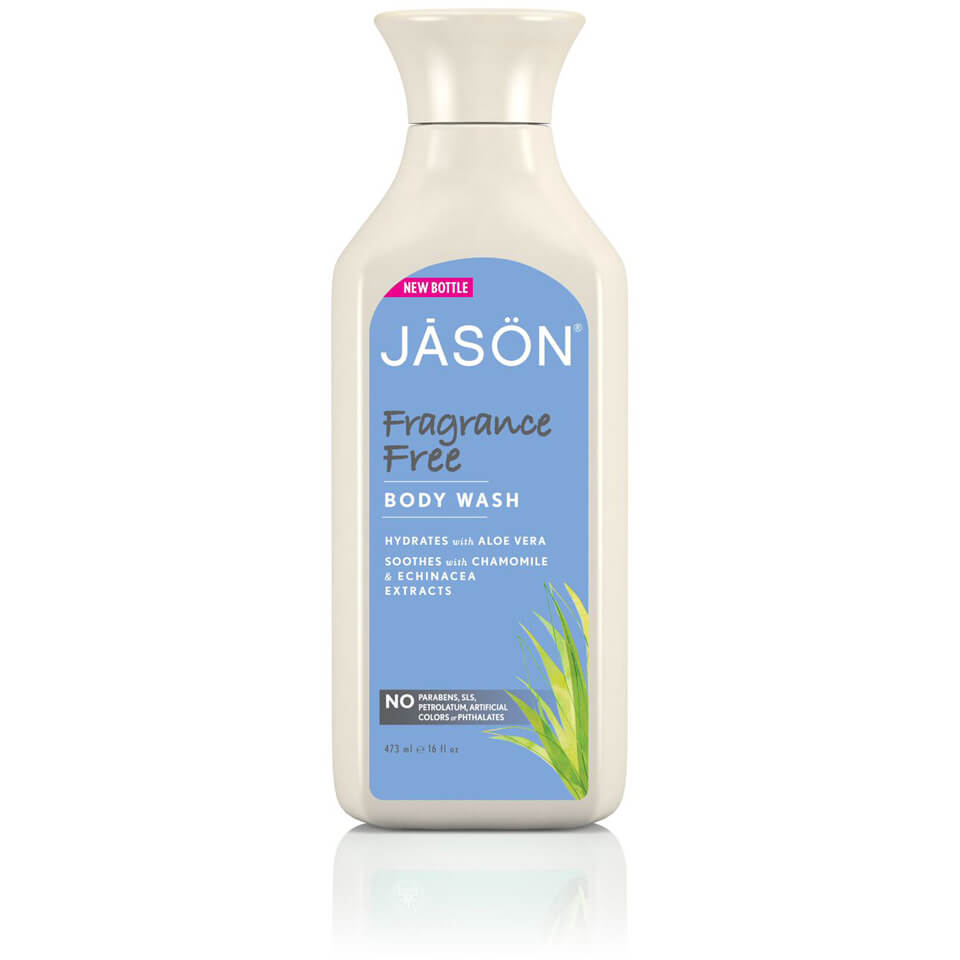 JASON Fragrance Free Satin Body Wash Pump (480ml) FREE Delivery