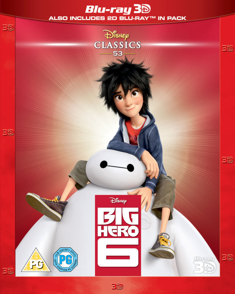 Big Hero 6 3d Includes 2d Version Blu Ray