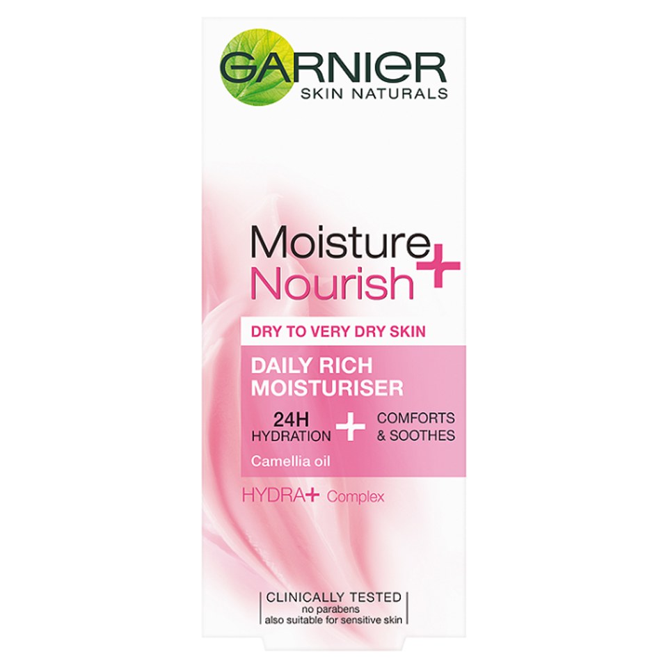Garnier Moisture+ Nourish Daily Rich Moisturiser (50ml)