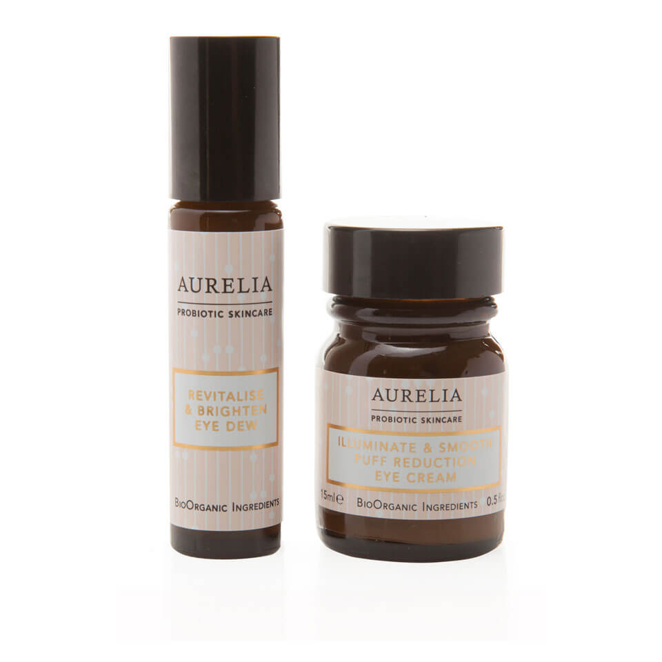 Aurelia probiotic skincare eye revitalising duo