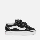 Vans Toddler's Old Skool Velcro Trainers - Black