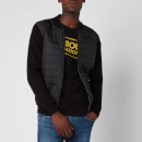 Barbour International Men's Baffle Zip Through Jacket - Black