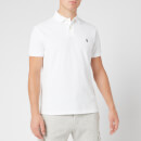Polo Ralph Lauren Men's Custom Slim Fit Mesh Polo Shirt - White