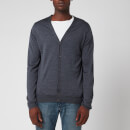 John Smedley Men's Petworth 30 Gauge Merino Cardigan - Charcoal