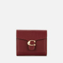 Coach Women's Polished Pebble Tabby Small Wallet - Deep Red