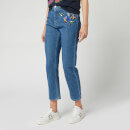 PS Paul Smith Women's Badge Jeans - Blue