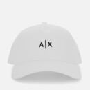 Armani Exchange Men's Small Logo Cap - White