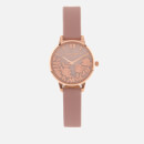 Olivia Burton Women's Semi Precious Watch - Pale Pink