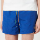 PS Paul Smith Men's Zebra Swim Shorts - Blue