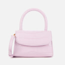by FAR Women's Mini Croco Top Handle Bag - Pink
