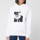 Karl Lagerfeld Women's Legend Hoody - White