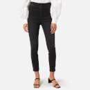 J Brand Women's Natasha Sky High Crop Skinny Jeans - Vane