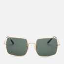 Ray-Ban Women's Square Frame Sunglasses - Gold
