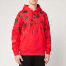 McQ Alexander McQueen Men's Fading Swallow Swarm Hoody - Rouge