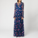 Philosophy di Lorenzo Serafini Women's Floral Print Maxi Dress - Blue
